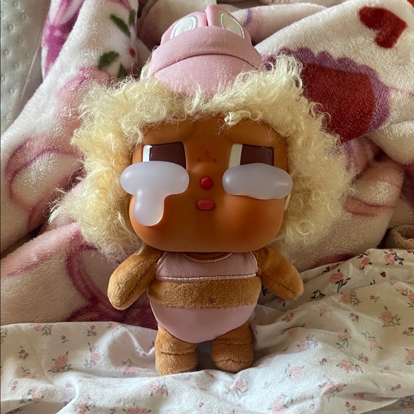 Cry Baby Accessories - Pink and Brown Plush Doll